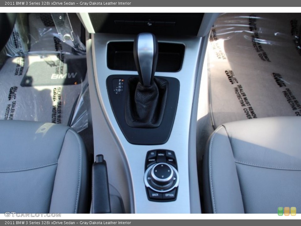 Gray Dakota Leather Interior Transmission for the 2011 BMW 3 Series 328i xDrive Sedan #92158675