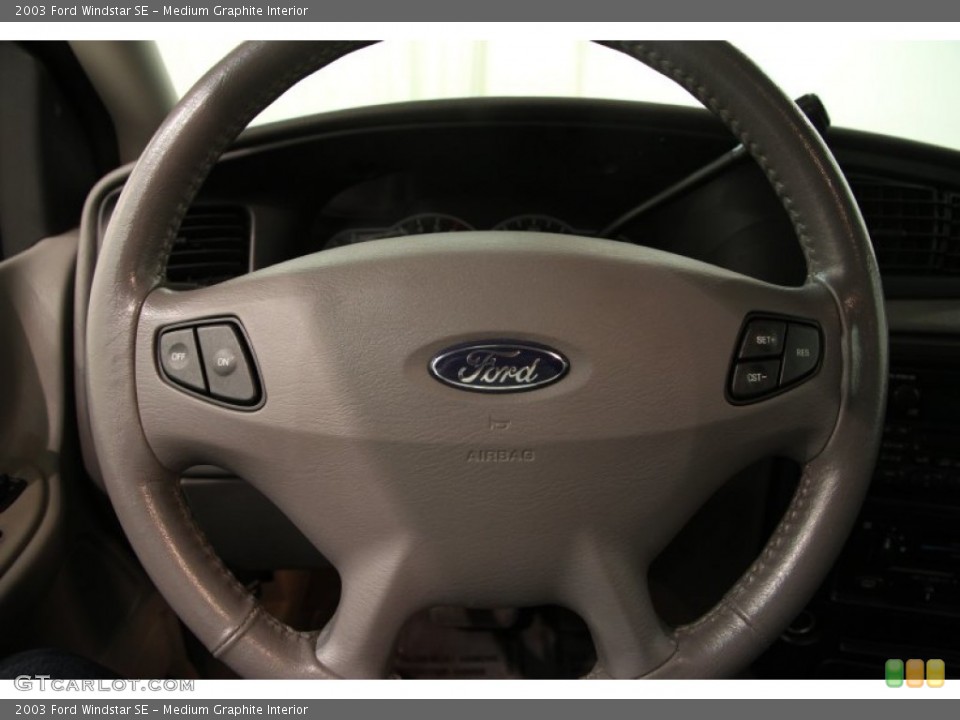 Medium Graphite Interior Steering Wheel for the 2003 Ford Windstar SE #92161957