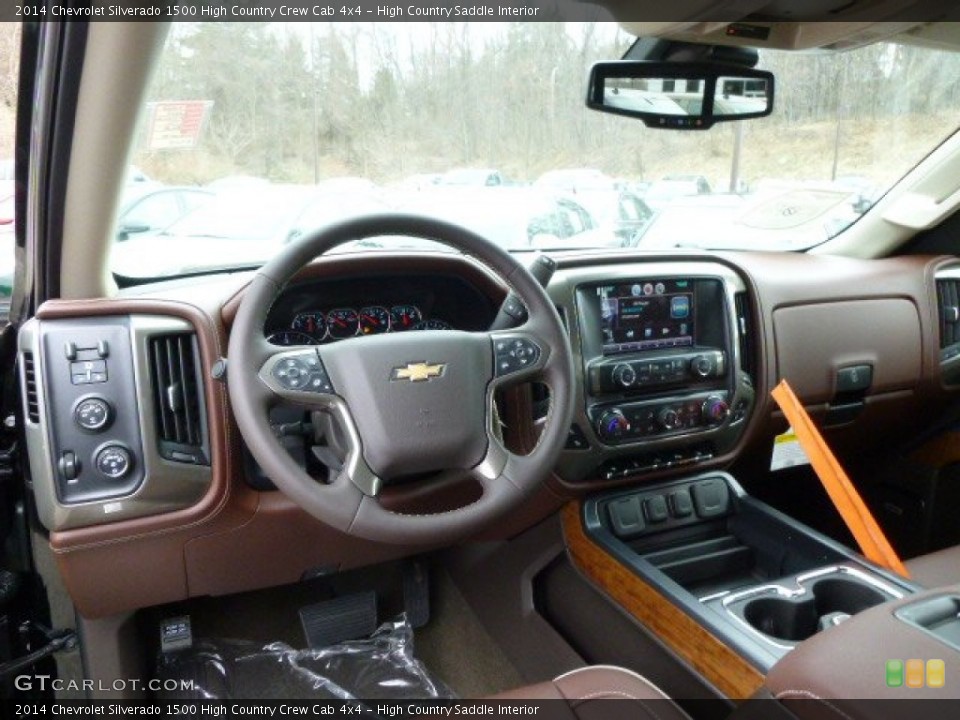 High Country Saddle Interior Dashboard for the 2014 Chevrolet Silverado 1500 High Country Crew Cab 4x4 #92163637
