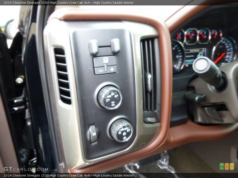 High Country Saddle Interior Controls for the 2014 Chevrolet Silverado 1500 High Country Crew Cab 4x4 #92163700