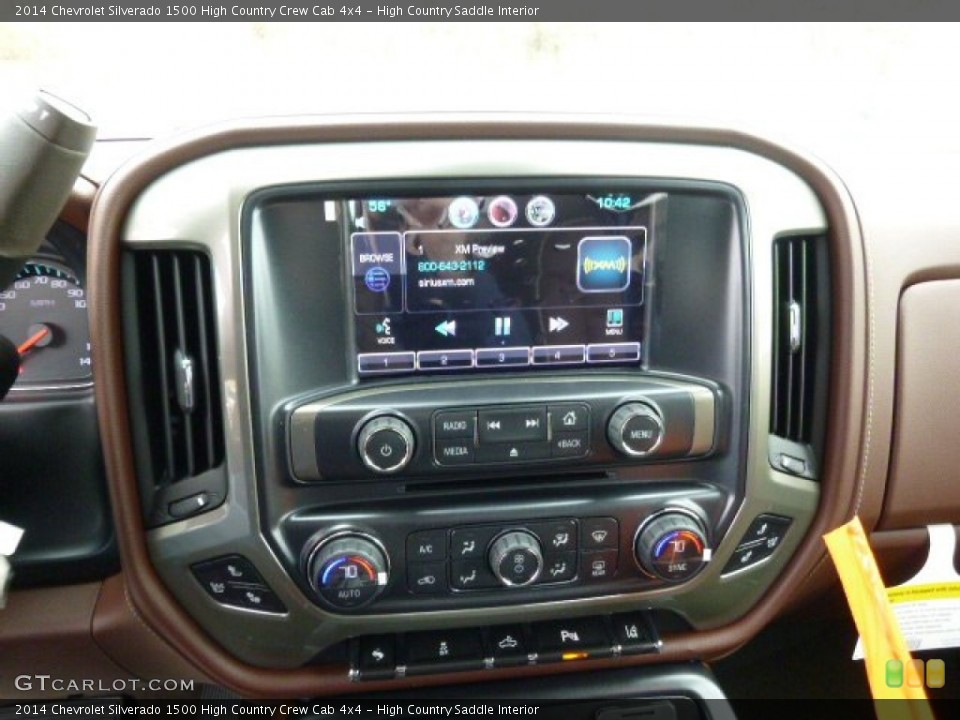 High Country Saddle Interior Controls for the 2014 Chevrolet Silverado 1500 High Country Crew Cab 4x4 #92163730