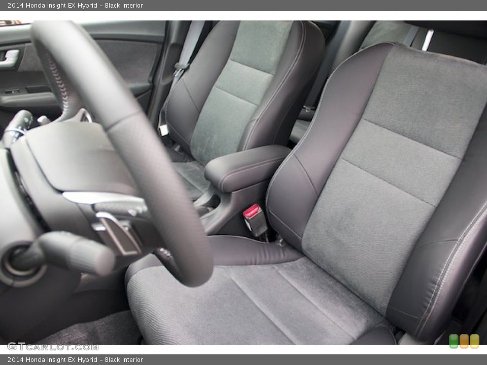 Black Interior Front Seat for the 2014 Honda Insight EX Hybrid #92164933