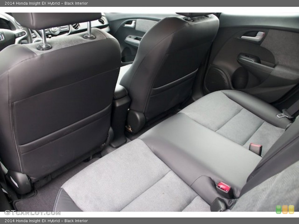 Black Interior Rear Seat for the 2014 Honda Insight EX Hybrid #92164969