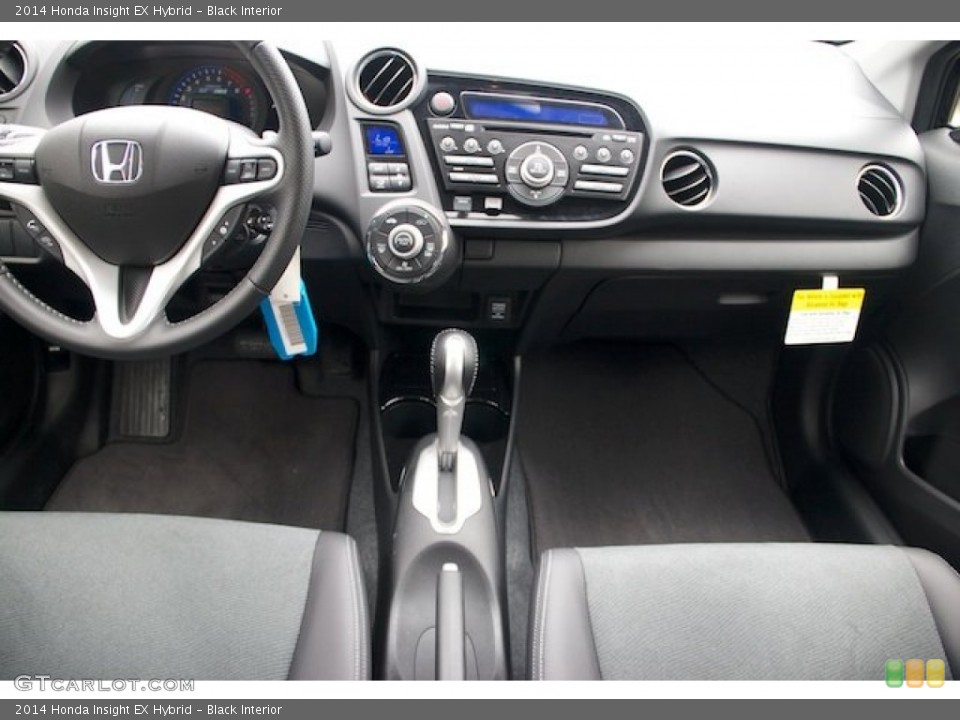 Black Interior Dashboard for the 2014 Honda Insight EX Hybrid #92164990