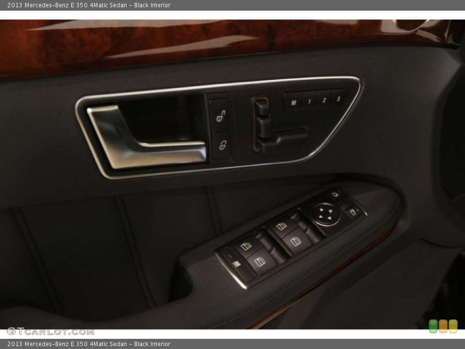 Black Interior Controls for the 2013 Mercedes-Benz E 350 4Matic Sedan #92169052