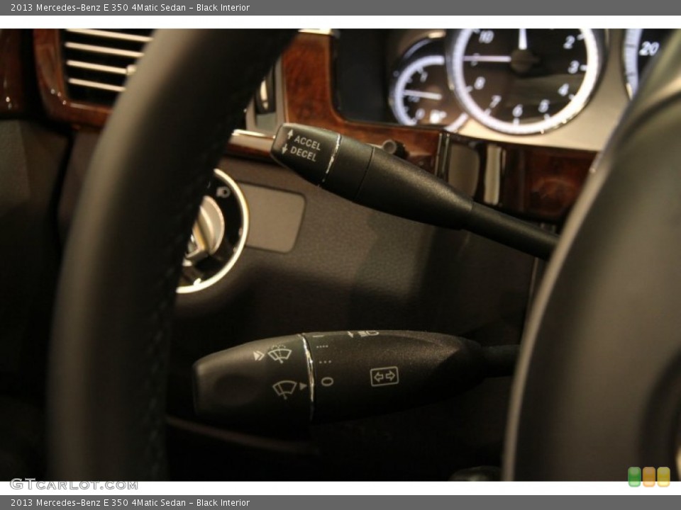 Black Interior Controls for the 2013 Mercedes-Benz E 350 4Matic Sedan #92169142