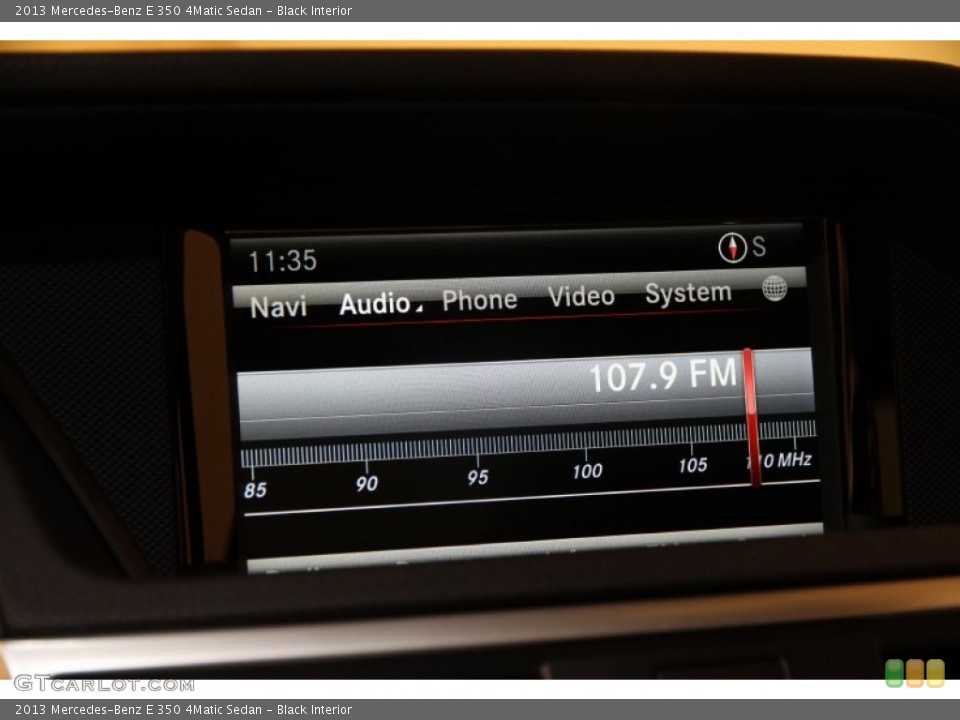 Black Interior Audio System for the 2013 Mercedes-Benz E 350 4Matic Sedan #92169367