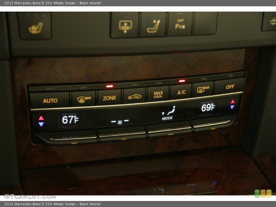 Black Interior Controls for the 2013 Mercedes-Benz E 350 4Matic Sedan #92169601
