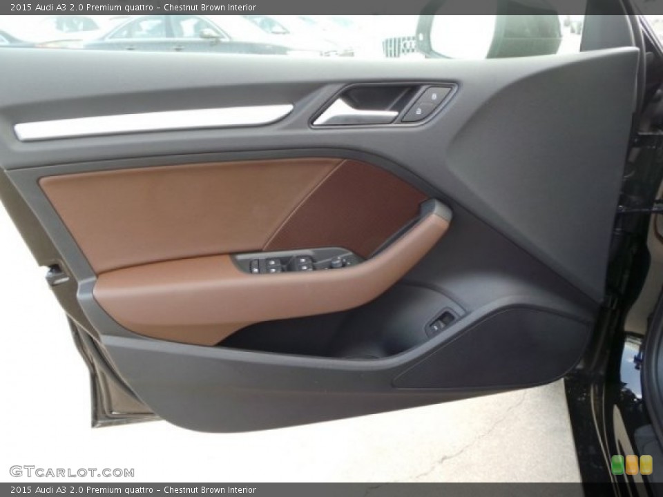 Chestnut Brown Interior Door Panel for the 2015 Audi A3 2.0 Premium quattro #92170264