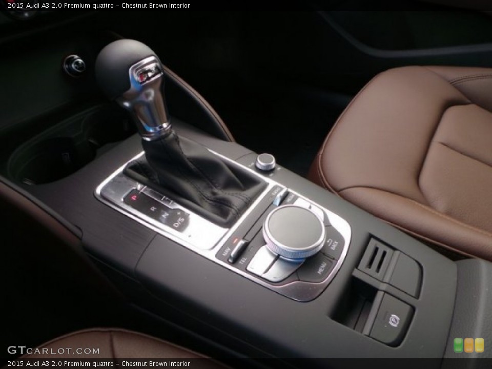 Chestnut Brown Interior Transmission for the 2015 Audi A3 2.0 Premium quattro #92170361