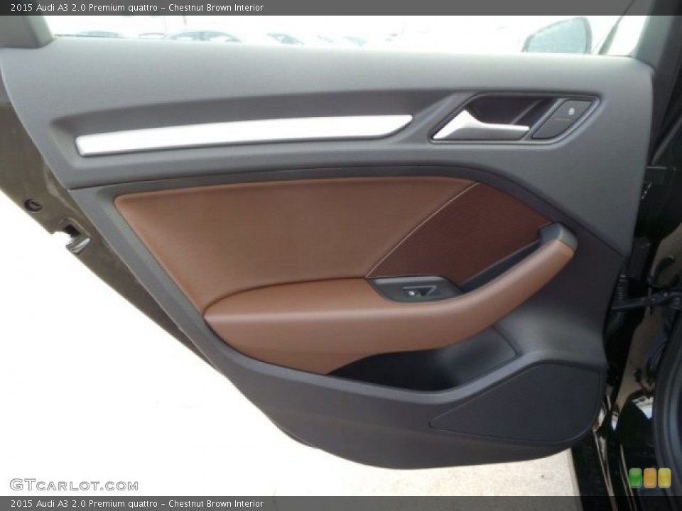 Chestnut Brown Interior Door Panel for the 2015 Audi A3 2.0 Premium quattro #92170501