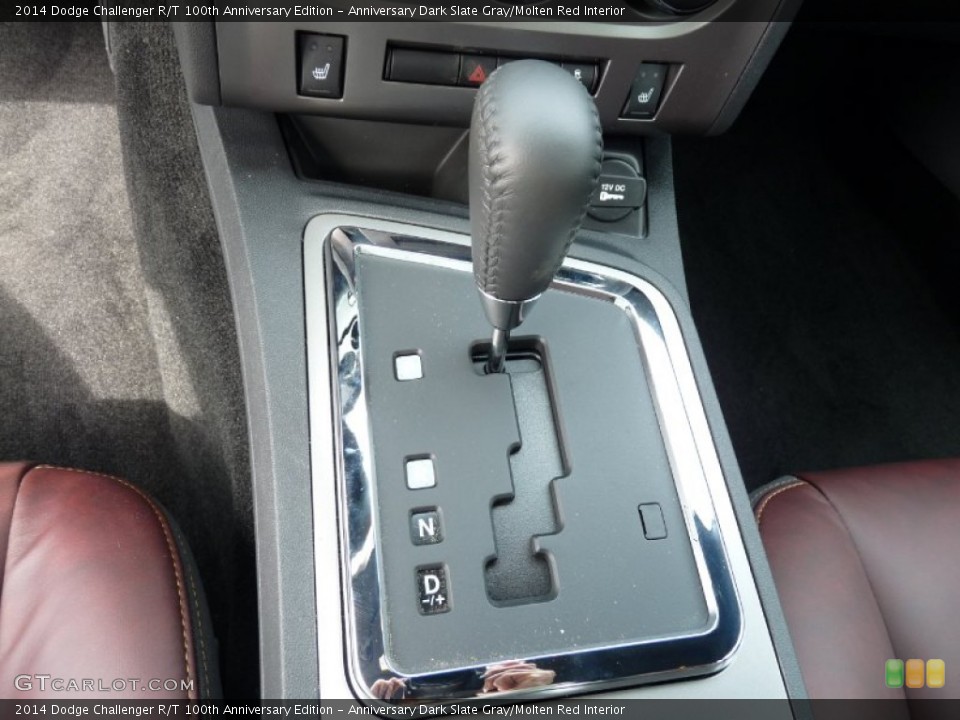 Anniversary Dark Slate Gray/Molten Red Interior Transmission for the 2014 Dodge Challenger R/T 100th Anniversary Edition #92171116