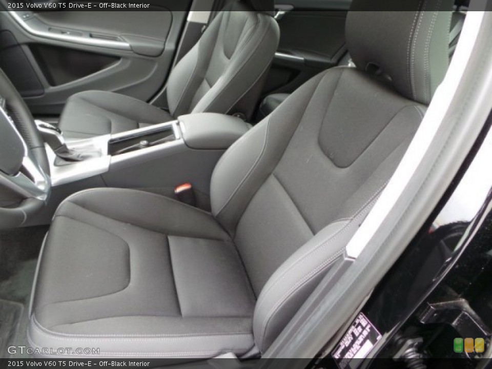 Off-Black Interior Front Seat for the 2015 Volvo V60 T5 Drive-E #92171734