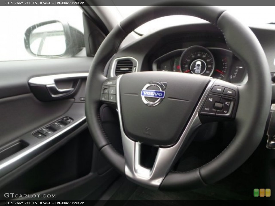 Off-Black Interior Steering Wheel for the 2015 Volvo V60 T5 Drive-E #92172028