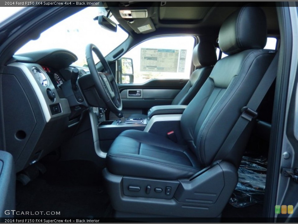 Black Interior Photo for the 2014 Ford F150 FX4 SuperCrew 4x4 #92172490