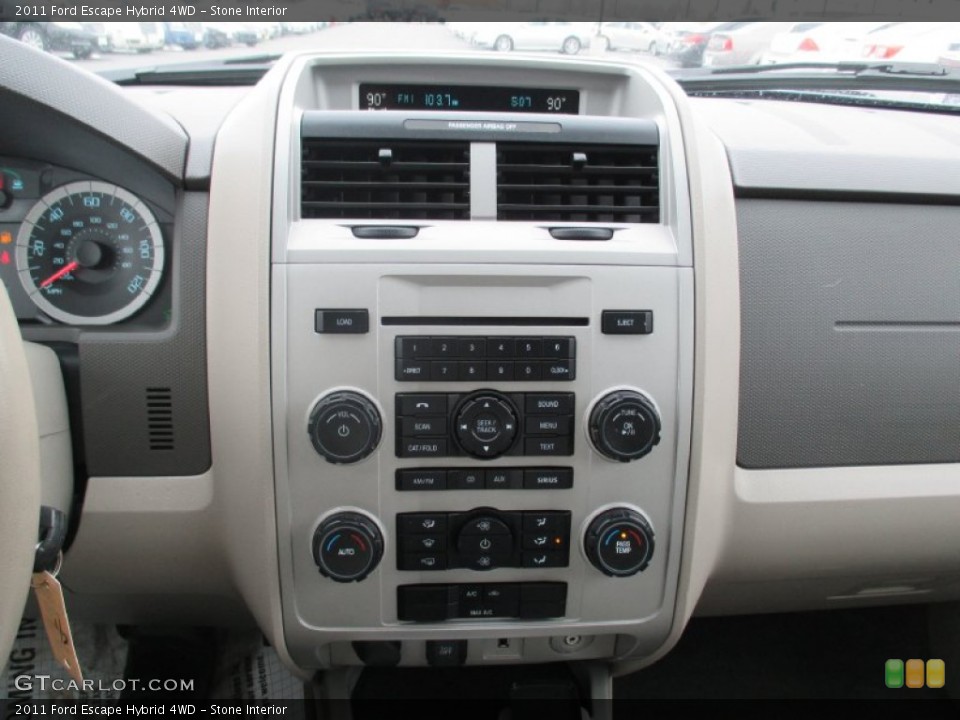 Stone Interior Controls for the 2011 Ford Escape Hybrid 4WD #92175433