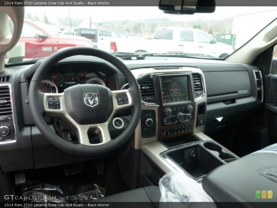 Black Interior Dashboard for the 2014 Ram 3500 Laramie Crew Cab 4x4 Dually #92176360