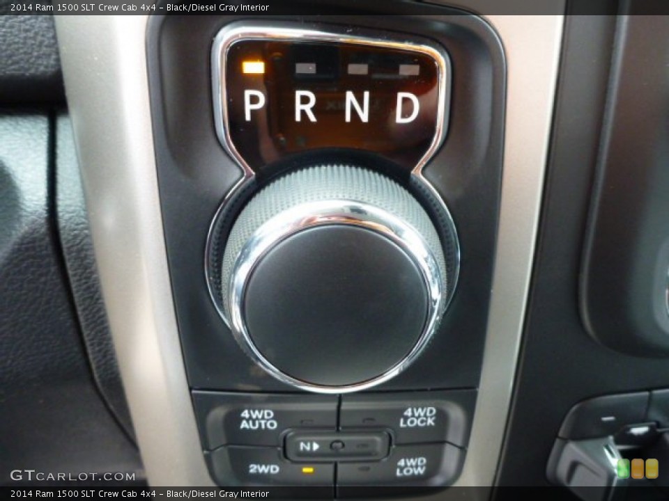 Black/Diesel Gray Interior Transmission for the 2014 Ram 1500 SLT Crew Cab 4x4 #92177299