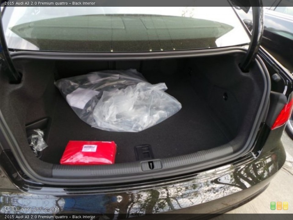 Black Interior Trunk for the 2015 Audi A3 2.0 Premium quattro #92178751