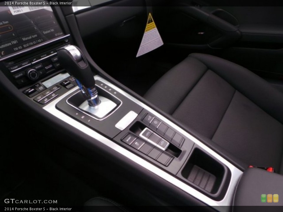 Black Interior Controls for the 2014 Porsche Boxster S #92180071