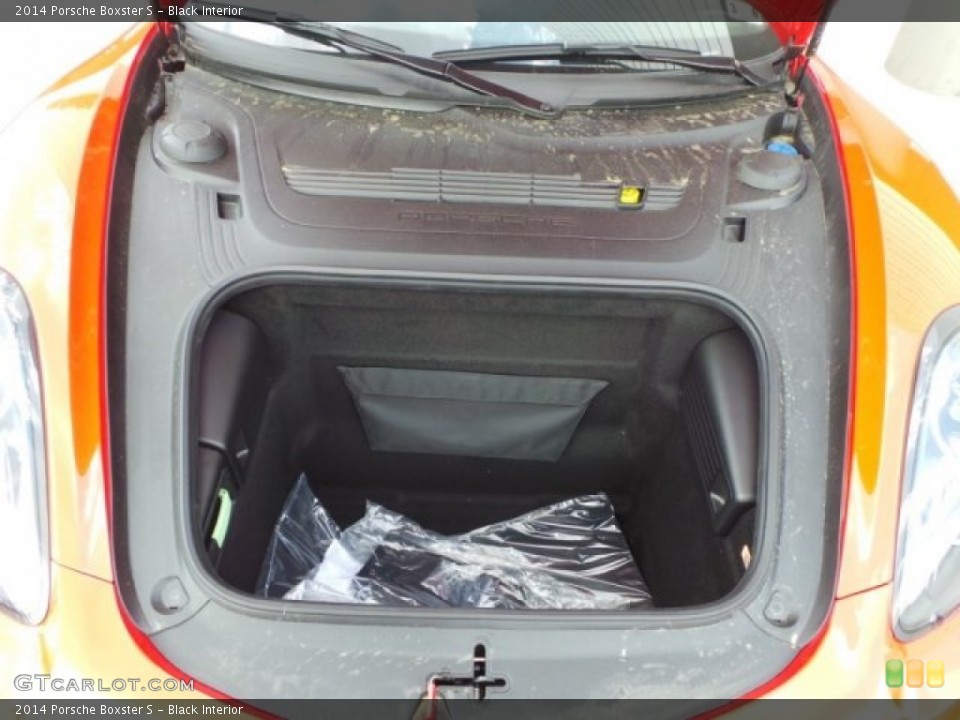 Black Interior Trunk for the 2014 Porsche Boxster S #92180230