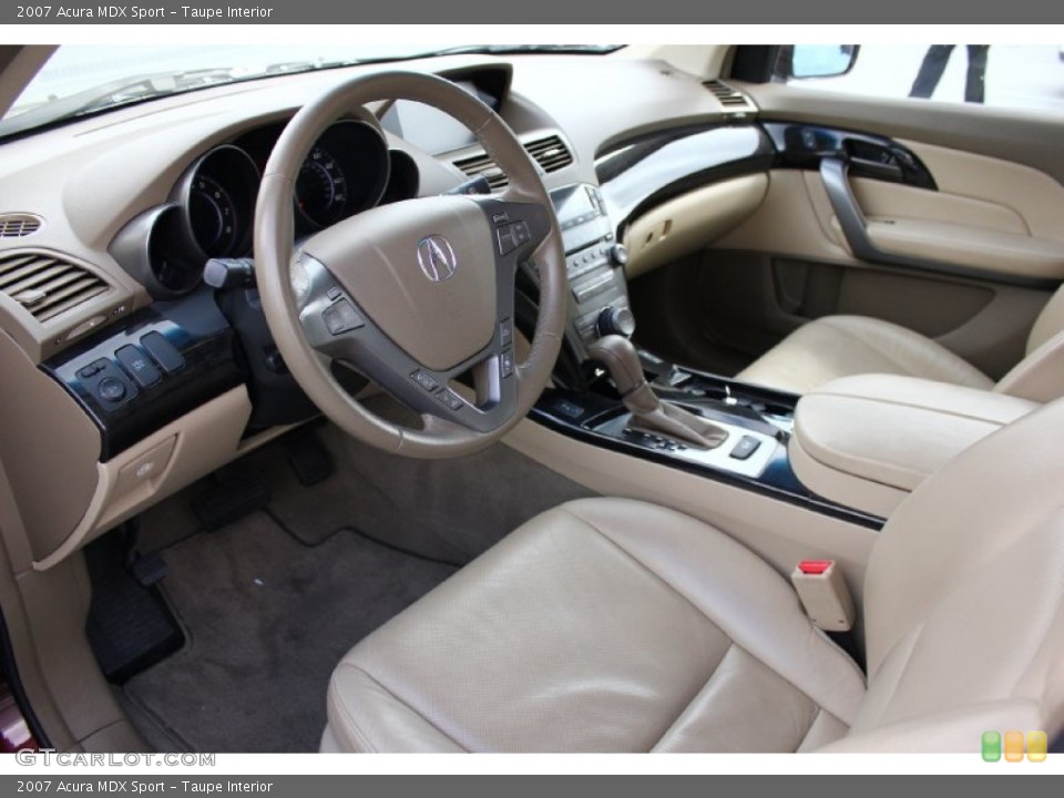 Taupe Interior Photo for the 2007 Acura MDX Sport #92181808