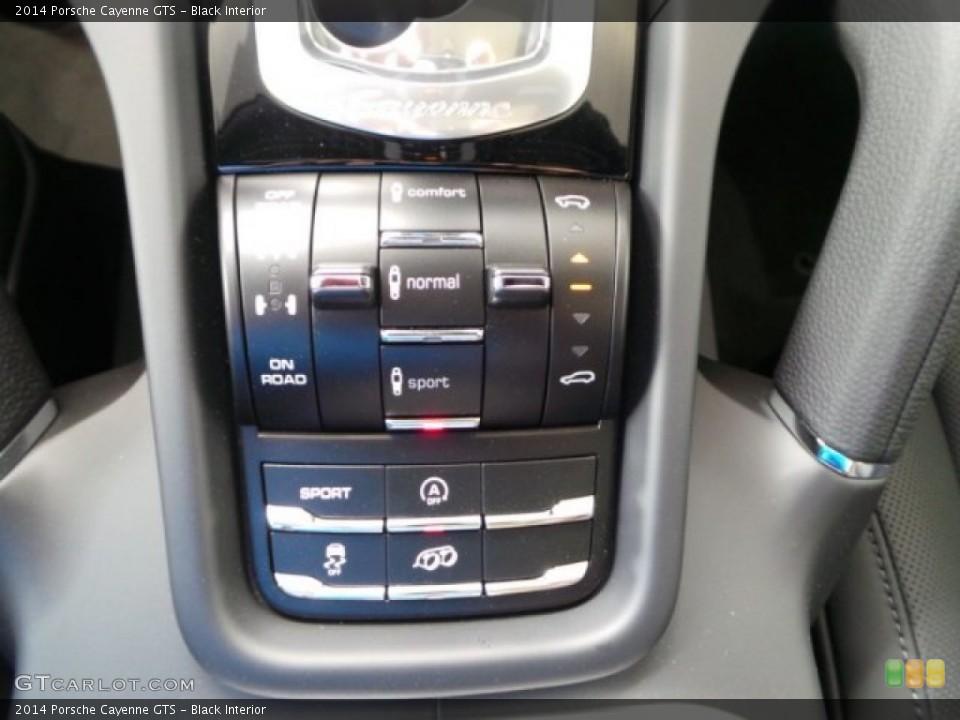 Black Interior Controls for the 2014 Porsche Cayenne GTS #92181853