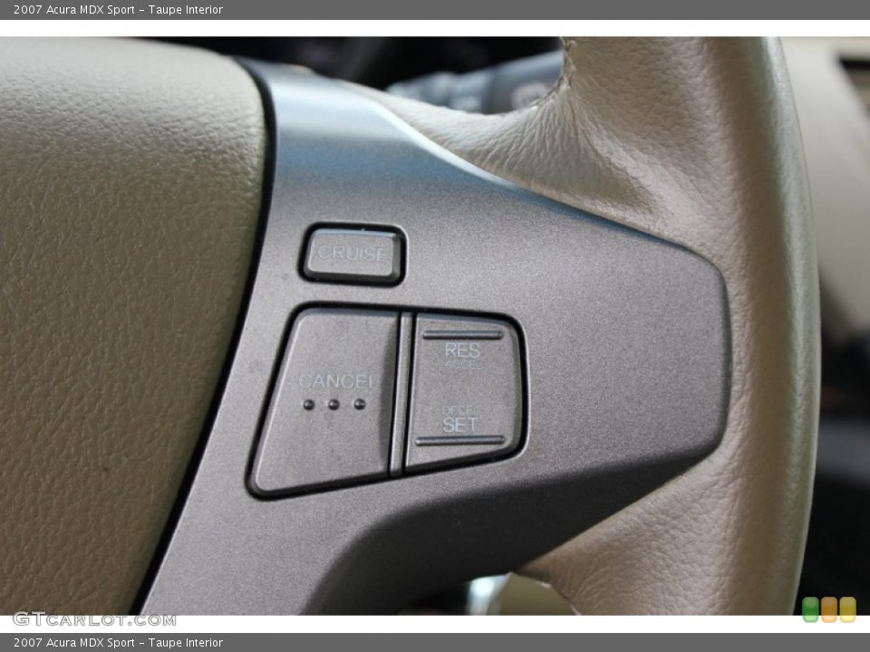 Taupe Interior Controls for the 2007 Acura MDX Sport #92182063