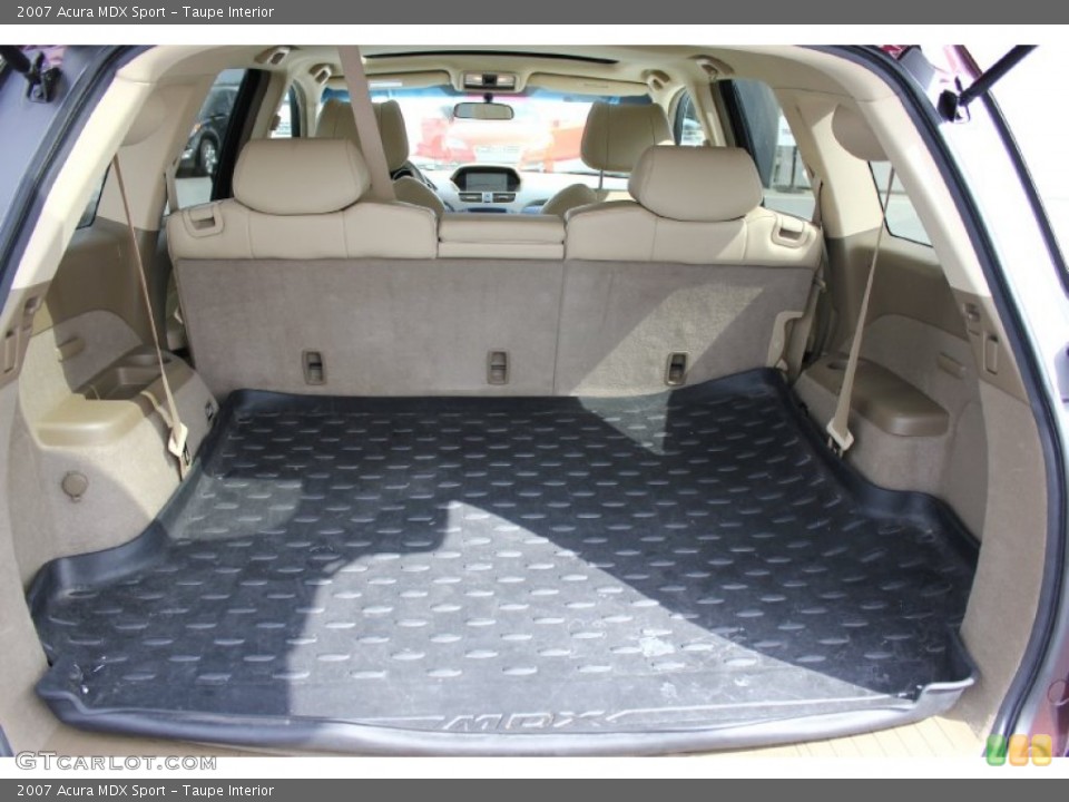 Taupe Interior Trunk for the 2007 Acura MDX Sport #92182213