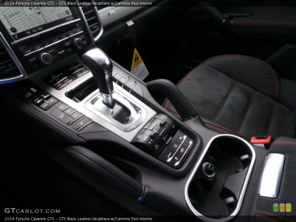 GTS Black Leather/Alcantara w/Carmine Red Interior Transmission for the 2014 Porsche Cayenne GTS #92182315