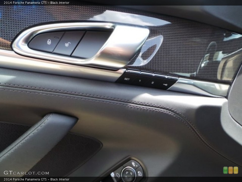 Black Interior Controls for the 2014 Porsche Panamera GTS #92182771