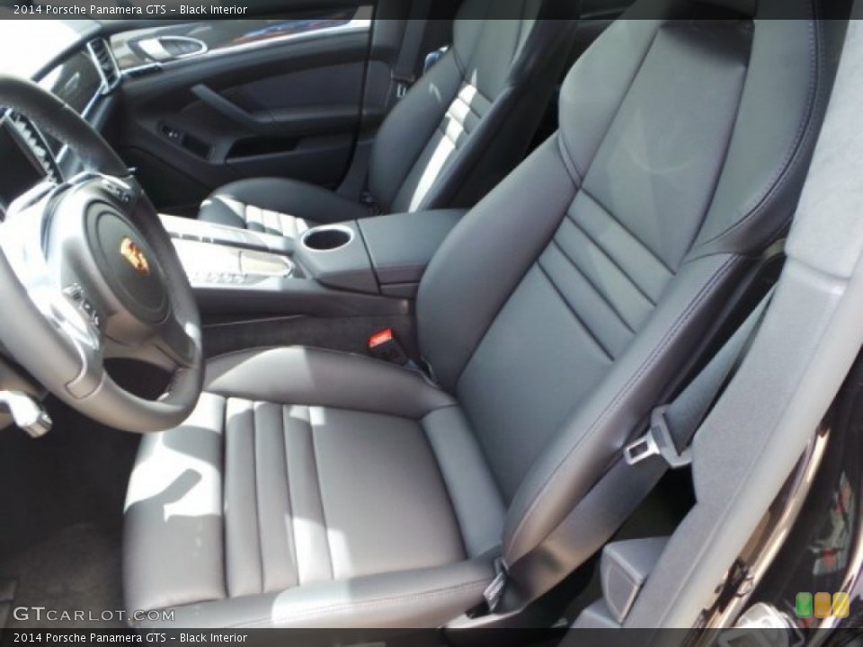 Black Interior Front Seat for the 2014 Porsche Panamera GTS #92182803