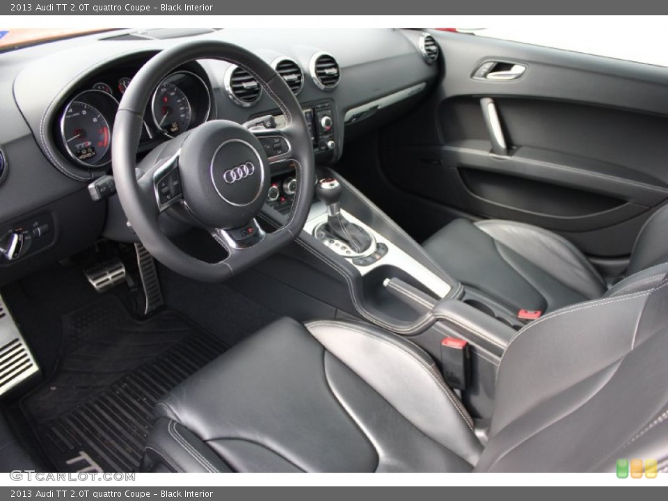 Black Interior Prime Interior for the 2013 Audi TT 2.0T quattro Coupe #92182963