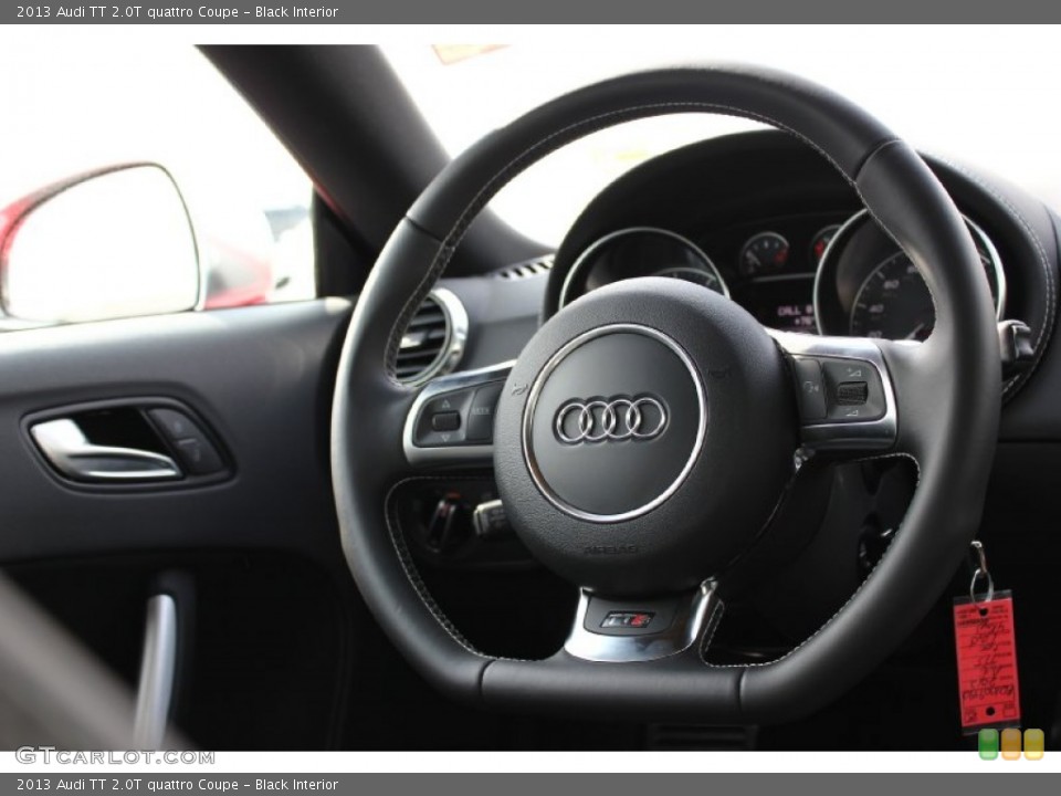 Black Interior Steering Wheel for the 2013 Audi TT 2.0T quattro Coupe #92183267