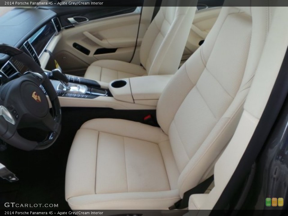 Agate Grey/Cream 2014 Porsche Panamera Interiors