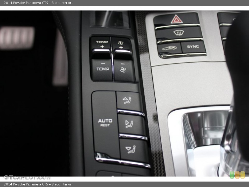 Black Interior Controls for the 2014 Porsche Panamera GTS #92185057