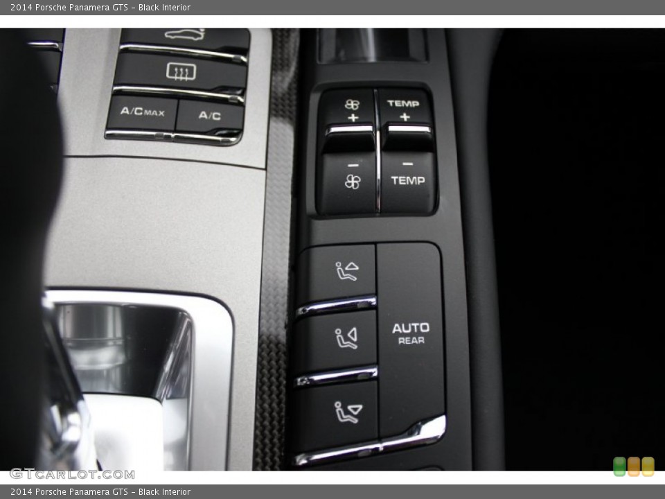 Black Interior Controls for the 2014 Porsche Panamera GTS #92185111