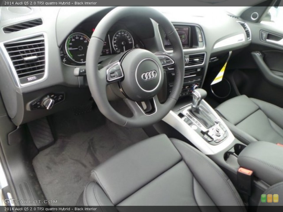 Black Interior Photo for the 2014 Audi Q5 2.0 TFSI quattro Hybrid #92186104
