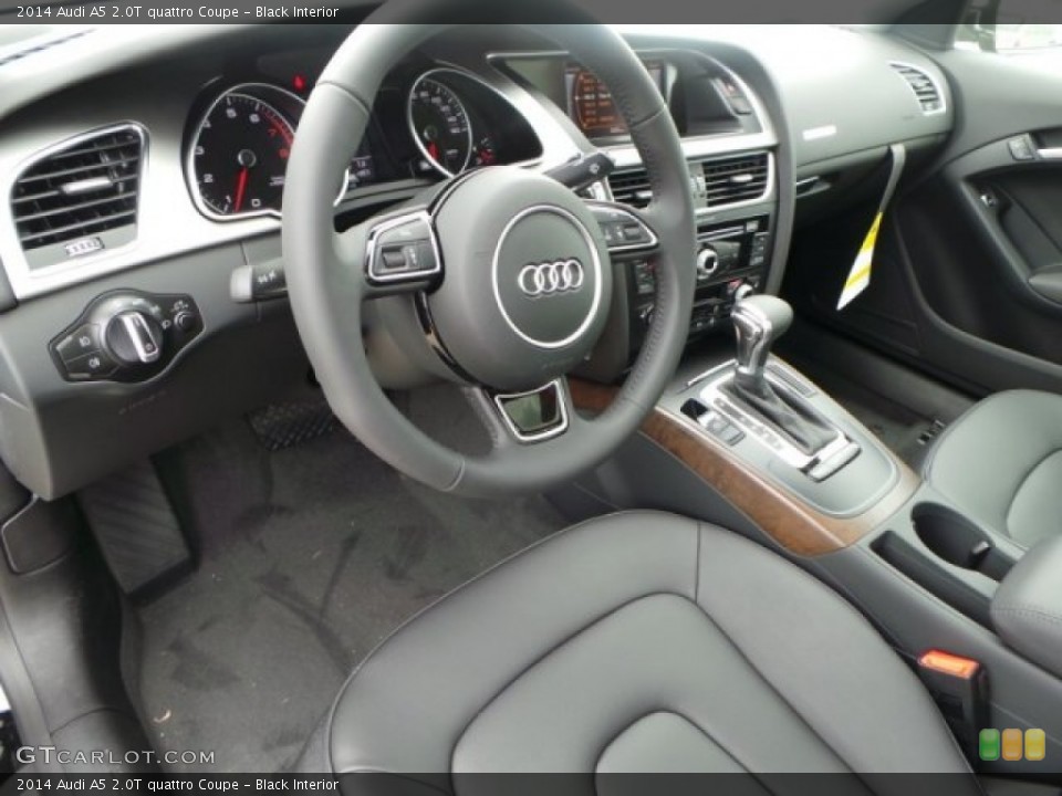 Black Interior Photo for the 2014 Audi A5 2.0T quattro Coupe #92186986
