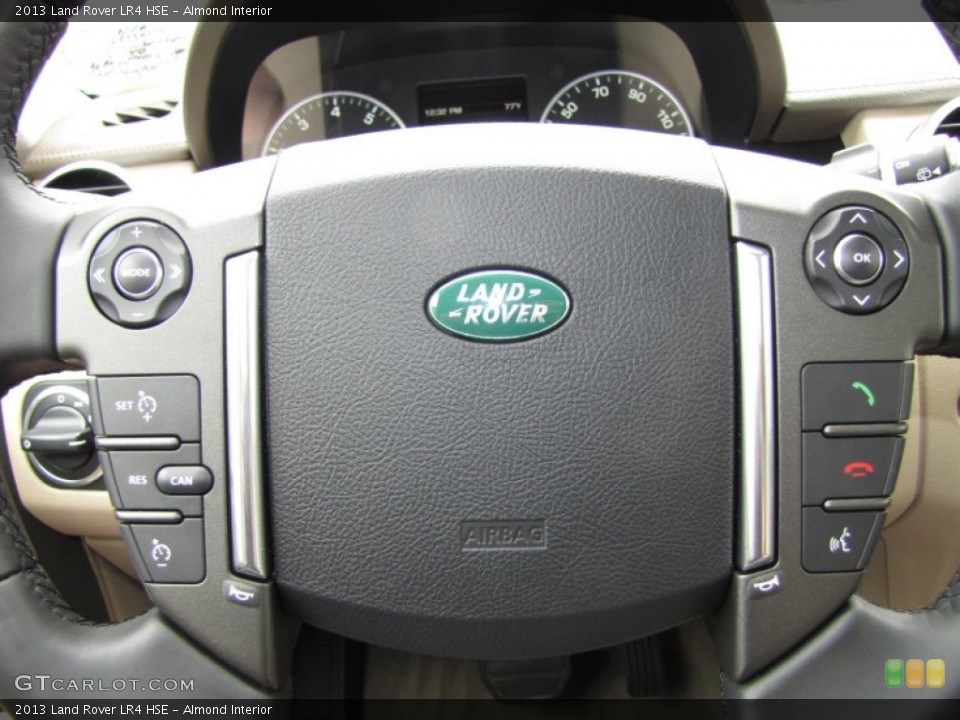 Almond Interior Steering Wheel for the 2013 Land Rover LR4 HSE #92189995