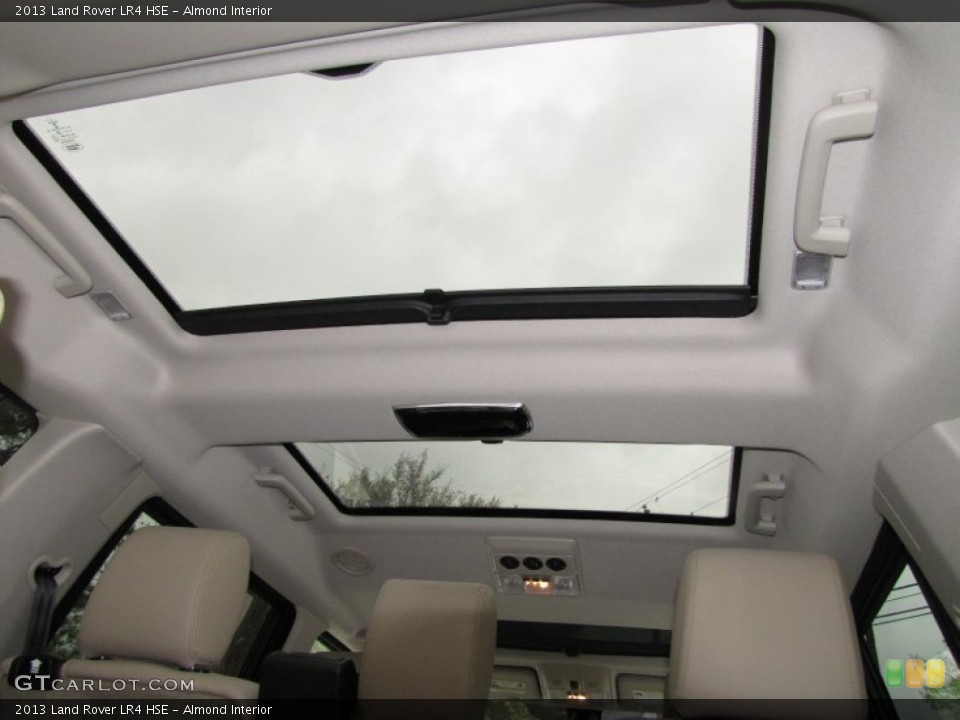 Almond Interior Sunroof for the 2013 Land Rover LR4 HSE #92190166
