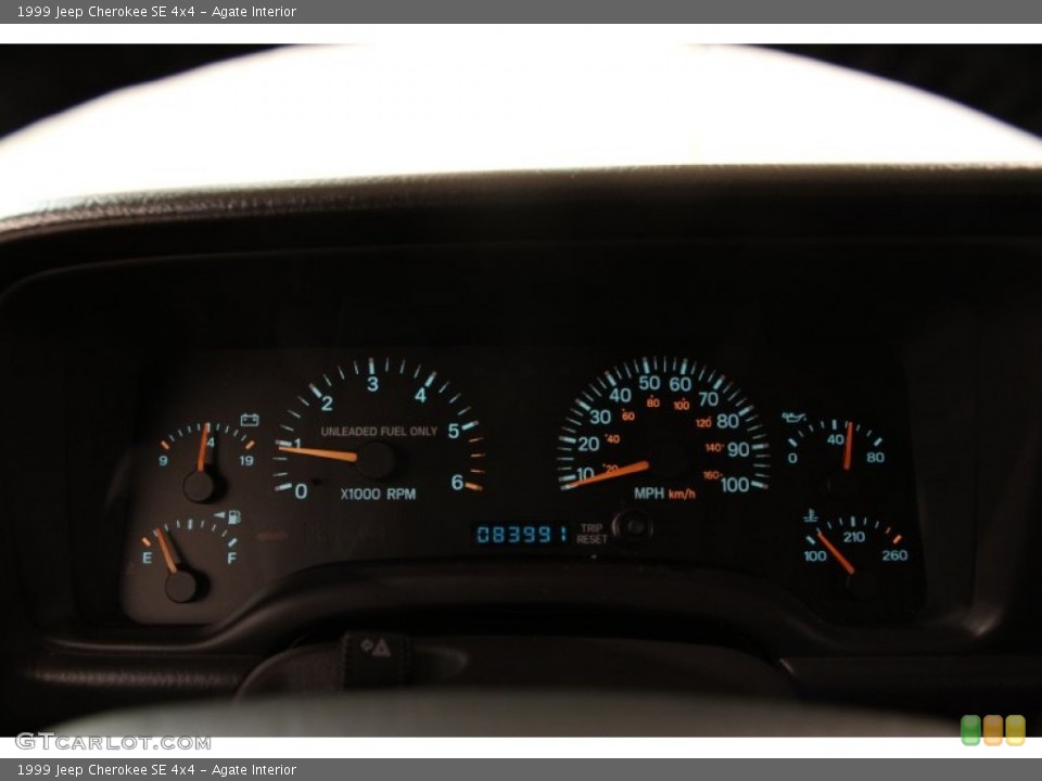 Agate Interior Gauges for the 1999 Jeep Cherokee SE 4x4 #92198050
