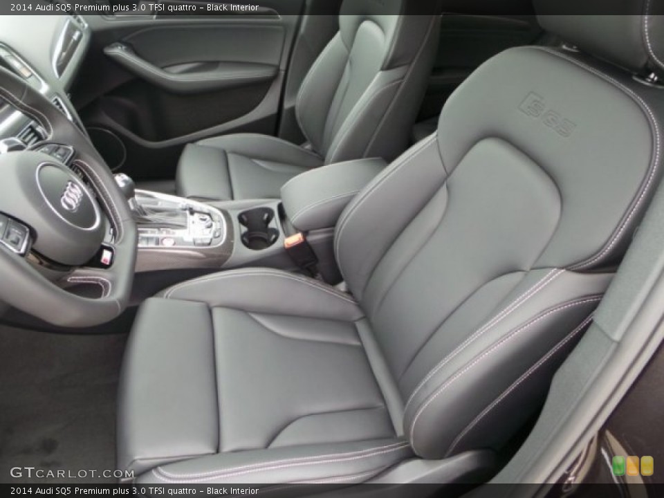 Black Interior Front Seat for the 2014 Audi SQ5 Premium plus 3.0 TFSI quattro #92198425