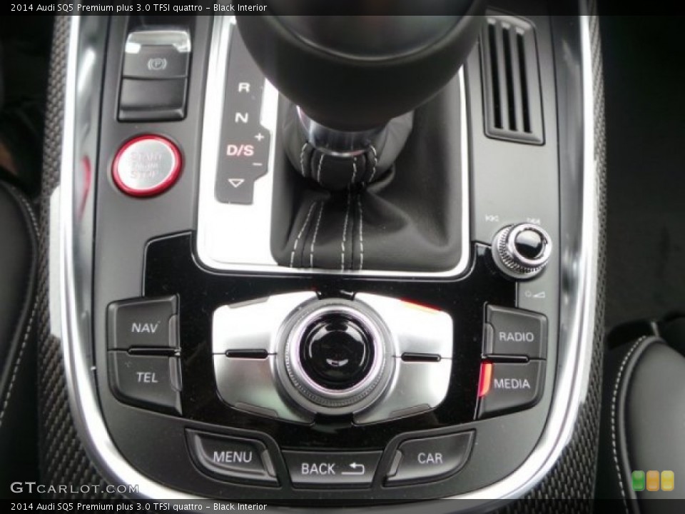 Black Interior Controls for the 2014 Audi SQ5 Premium plus 3.0 TFSI quattro #92198662