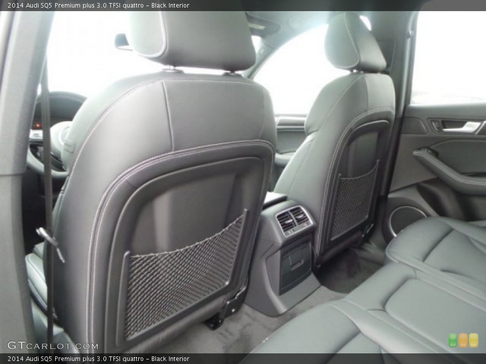 Black Interior Rear Seat for the 2014 Audi SQ5 Premium plus 3.0 TFSI quattro #92198749