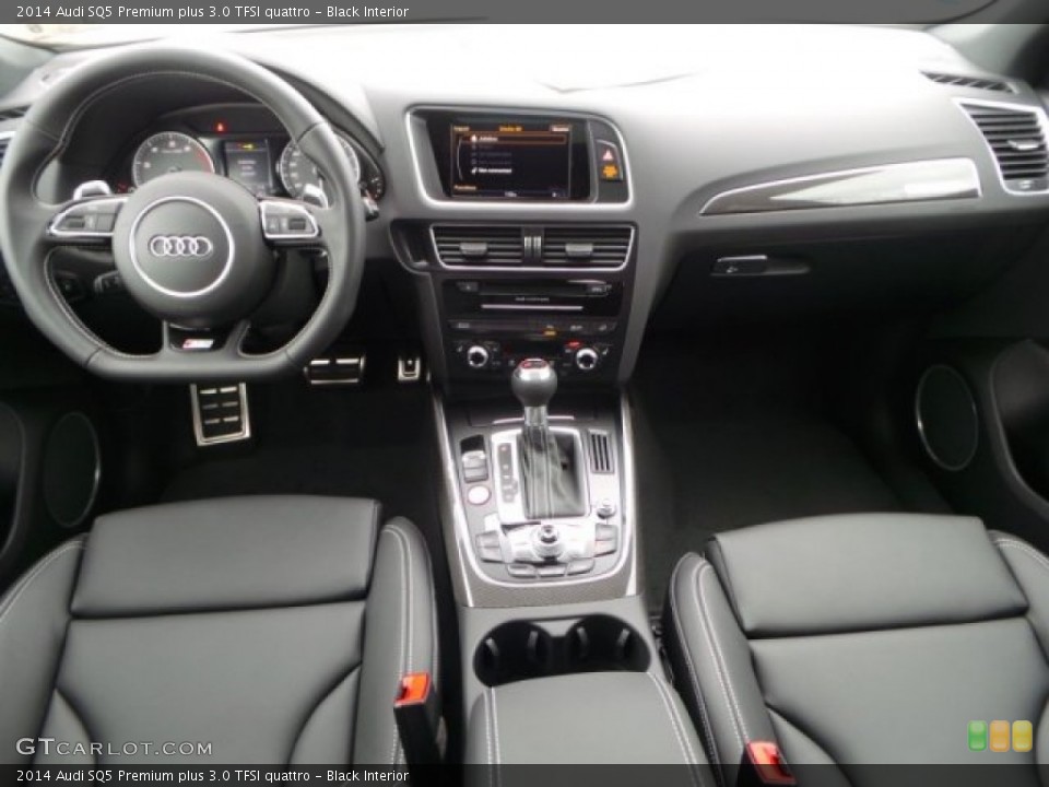 Black Interior Dashboard for the 2014 Audi SQ5 Premium plus 3.0 TFSI quattro #92198788