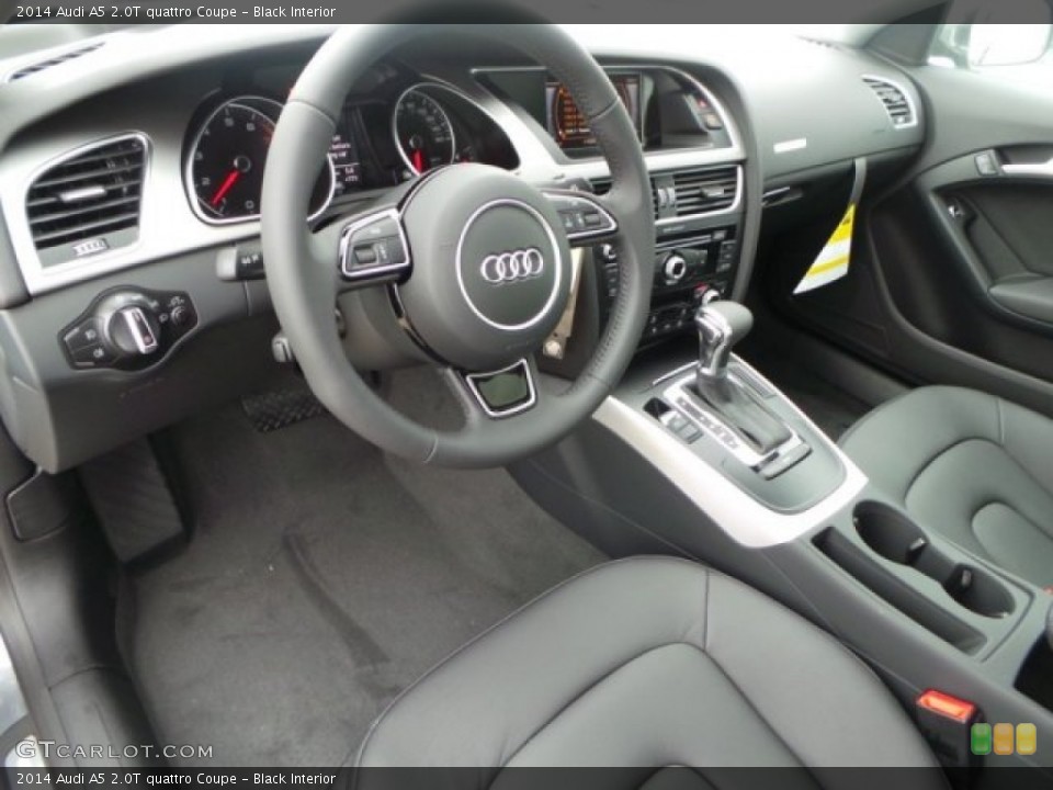 Black Interior Photo for the 2014 Audi A5 2.0T quattro Coupe #92199205