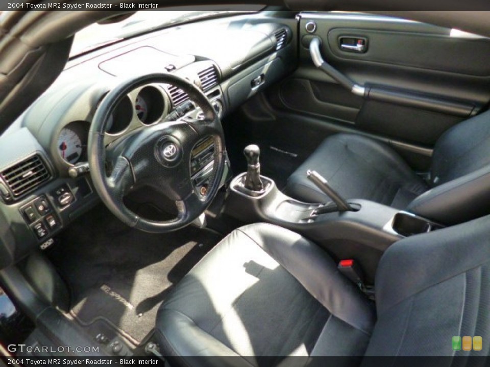 Black Interior Prime Interior for the 2004 Toyota MR2 Spyder Roadster #92208328