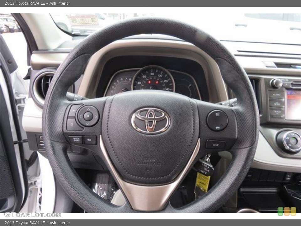 Ash Interior Steering Wheel for the 2013 Toyota RAV4 LE #92210917