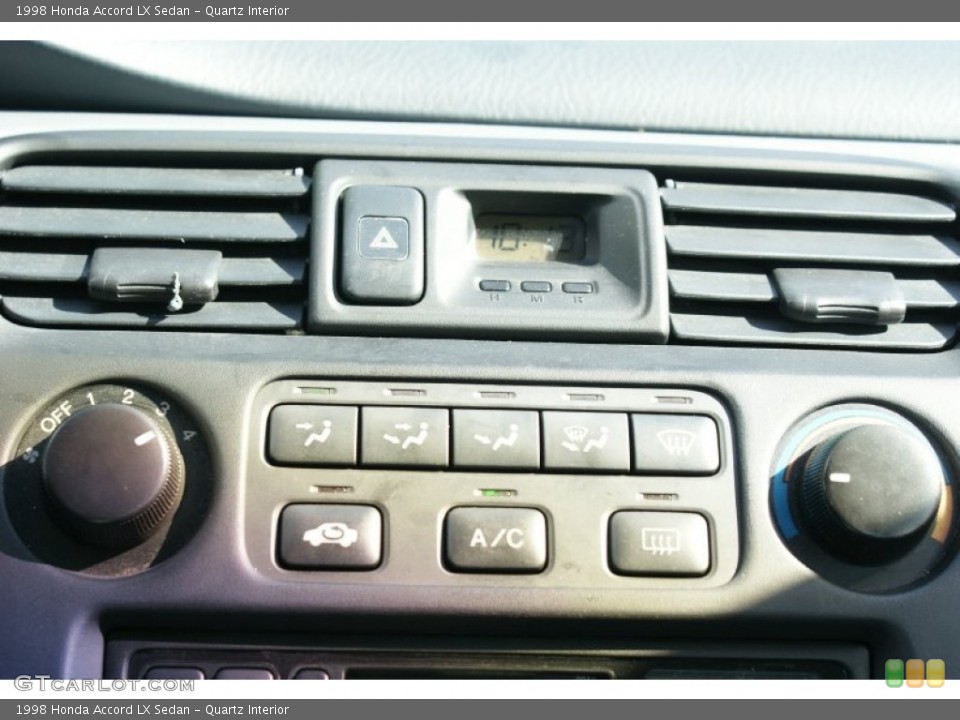 Quartz Interior Controls for the 1998 Honda Accord LX Sedan #92215604